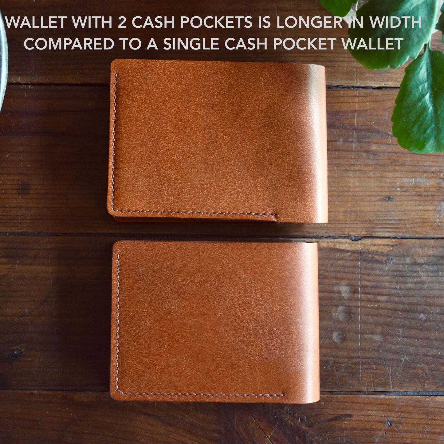 Coin Pocket Wallet No. 1 - Chestnut