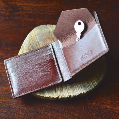 Coin Pocket Wallet No. 1 - Mahogany