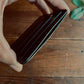 Cash + Card Sleeve - Black - Clearance