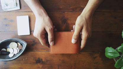 Coin Pocket Wallet No. 1 - Chestnut