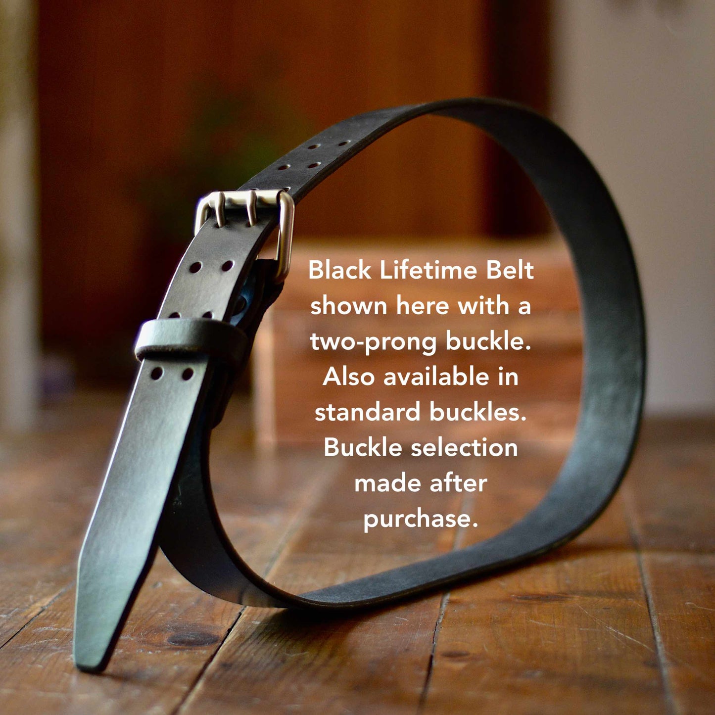 Lifetime Belts with Solid Brass Hardware