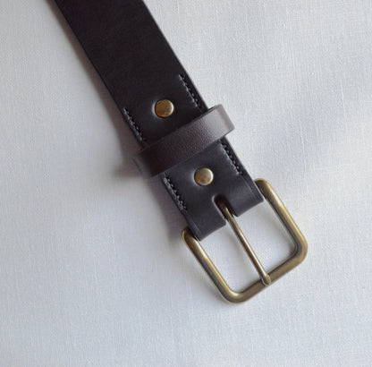 Lifetime Belts with Solid Brass Hardware