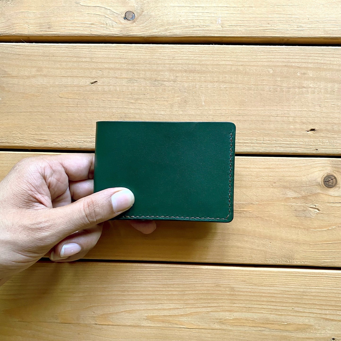 Mini Classic Wallet - Racing Green