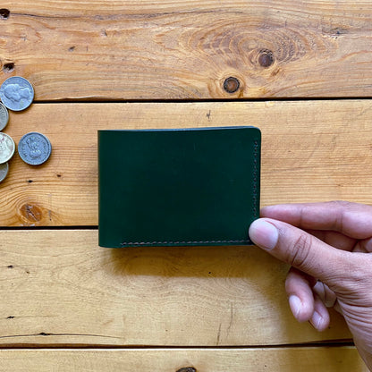 Mini Coin Pocket Wallet - Racing Green