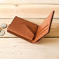 Mini Coin Pocket Wallet - Chestnut