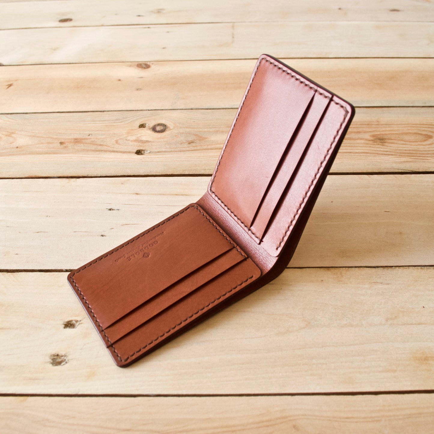 Mini Classic Wallet - Chestnut