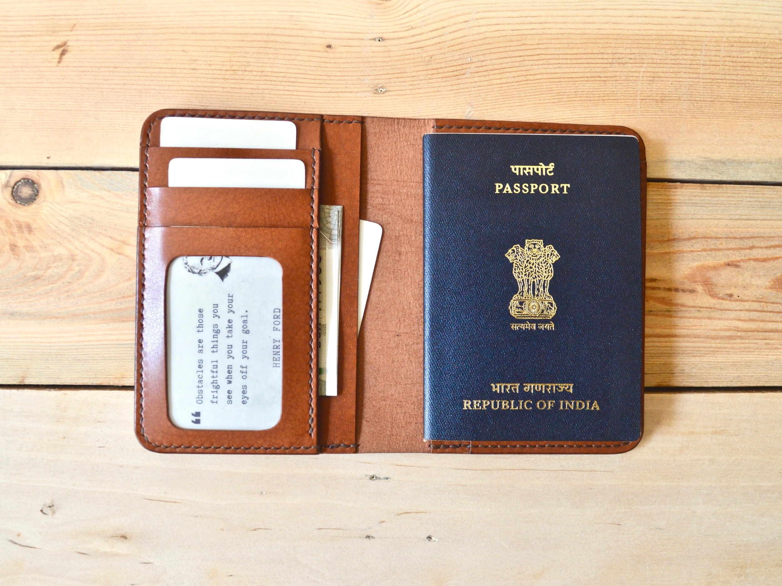 Customised combo set | customised passport pouch wallet | Father's Day –  Stapleberry